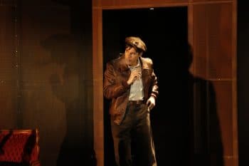 Lachlan Woods in Double Indemnity for MTC. Image by Jeff Busby