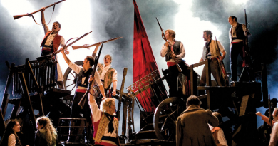 Les Miserables Barricades. Image by Michael Le Poer Trench