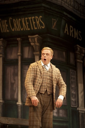Owain Arthur in One Man, Two Guvnors. Image by Johan Persson