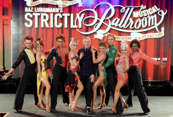 Dancers at the Strictly Ballroom Launch with Baz Luhrmann. Image by James Morgan 