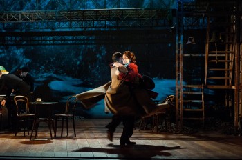 Michelle Nightingale and Jim Sturgeon in Brief Encounter. Image supplied