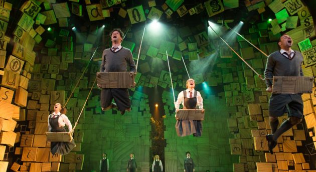 The Royal Shakespeare Company's production of Roald Dahl's Matilda The Musical. Photo by Manuel Harlan