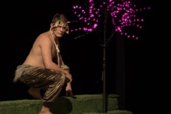 William Pyke as the Scape Goat in Dissocia - Underground Productions [image supplied]