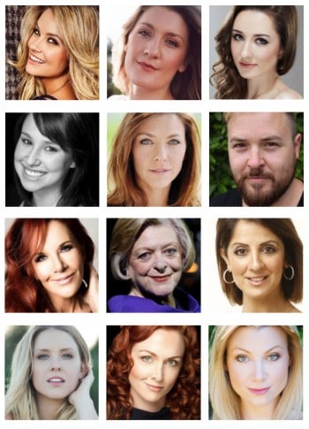 The Production Company's cast lineup for Jerry's Girls
