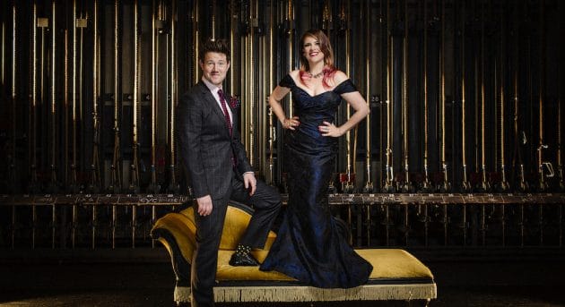 Ali McGregor and Eddie Perfect - co-artistic directors of the Adelaide Cabaret Festival. Image by Claude Raschella