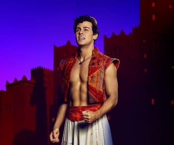 Ainsley Melham as Aladdin. Image by Michele Aboud. 