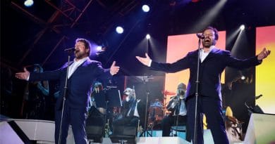 Alfie Boe and Michael Ball. Photo by Christie Goodwin.