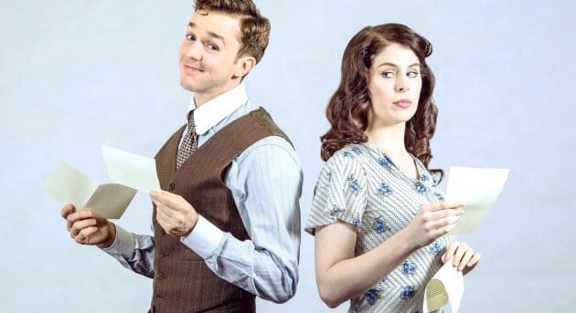 Rowan Witt & Caitlin Berry star in She Loves Me at Hayes Theatre Co