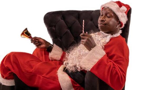 funny black santa pictures
