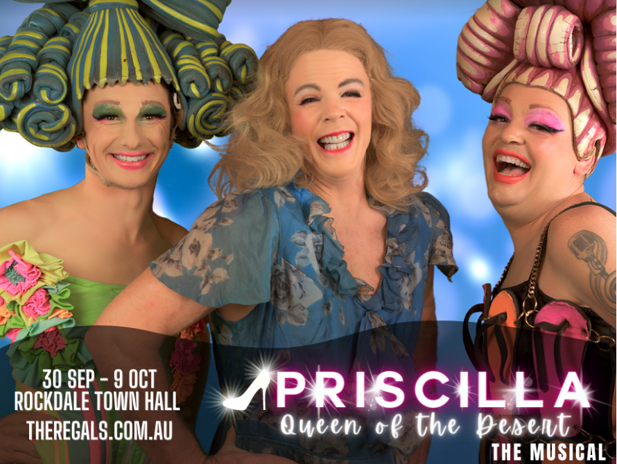 Australian poster: The Adventures of Priscilla, Queen of the